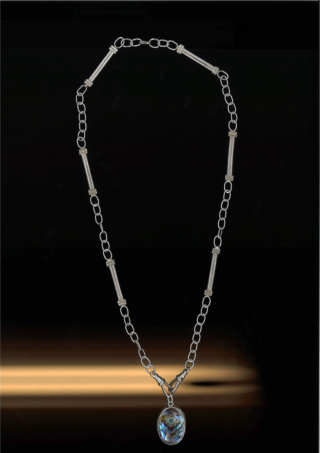 Abalone Shell Pendant Necklace