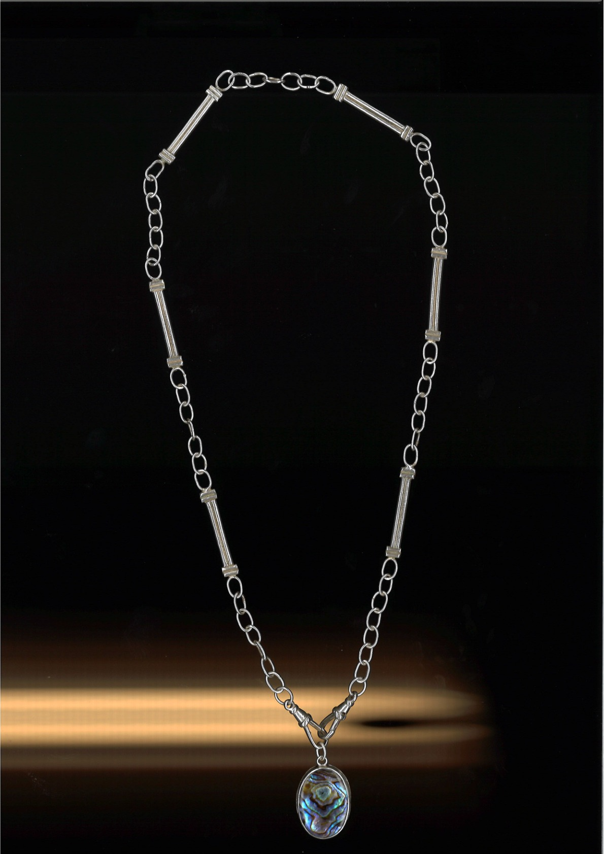 Abalone Shell Pendant Necklace