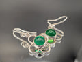 Quatrefoil earrings