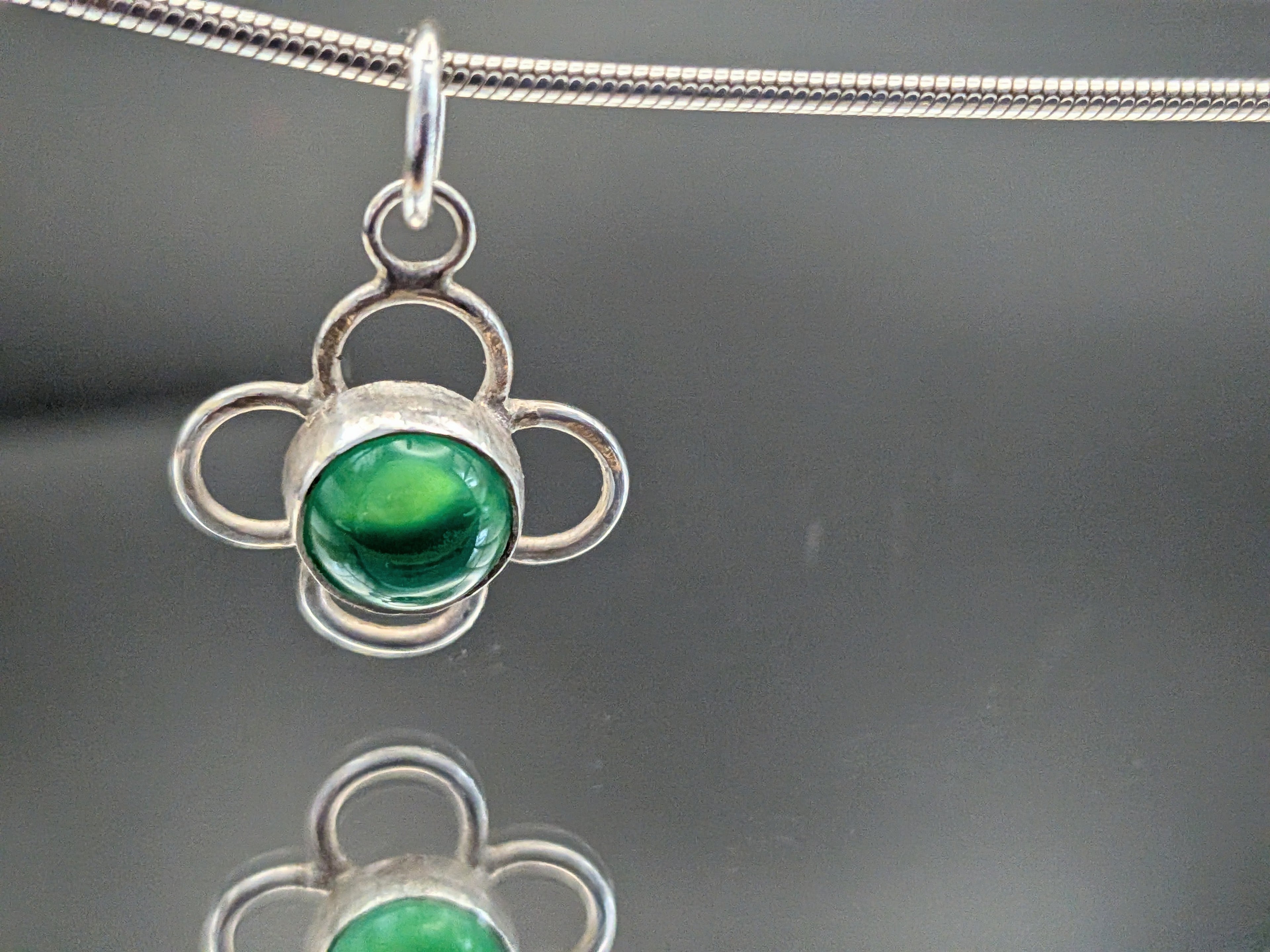 Quatrefoil pendant