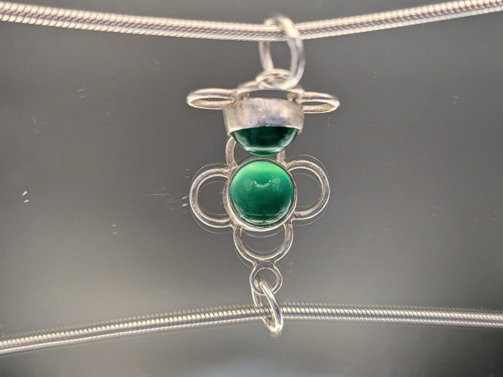 Quatrefoil pendant