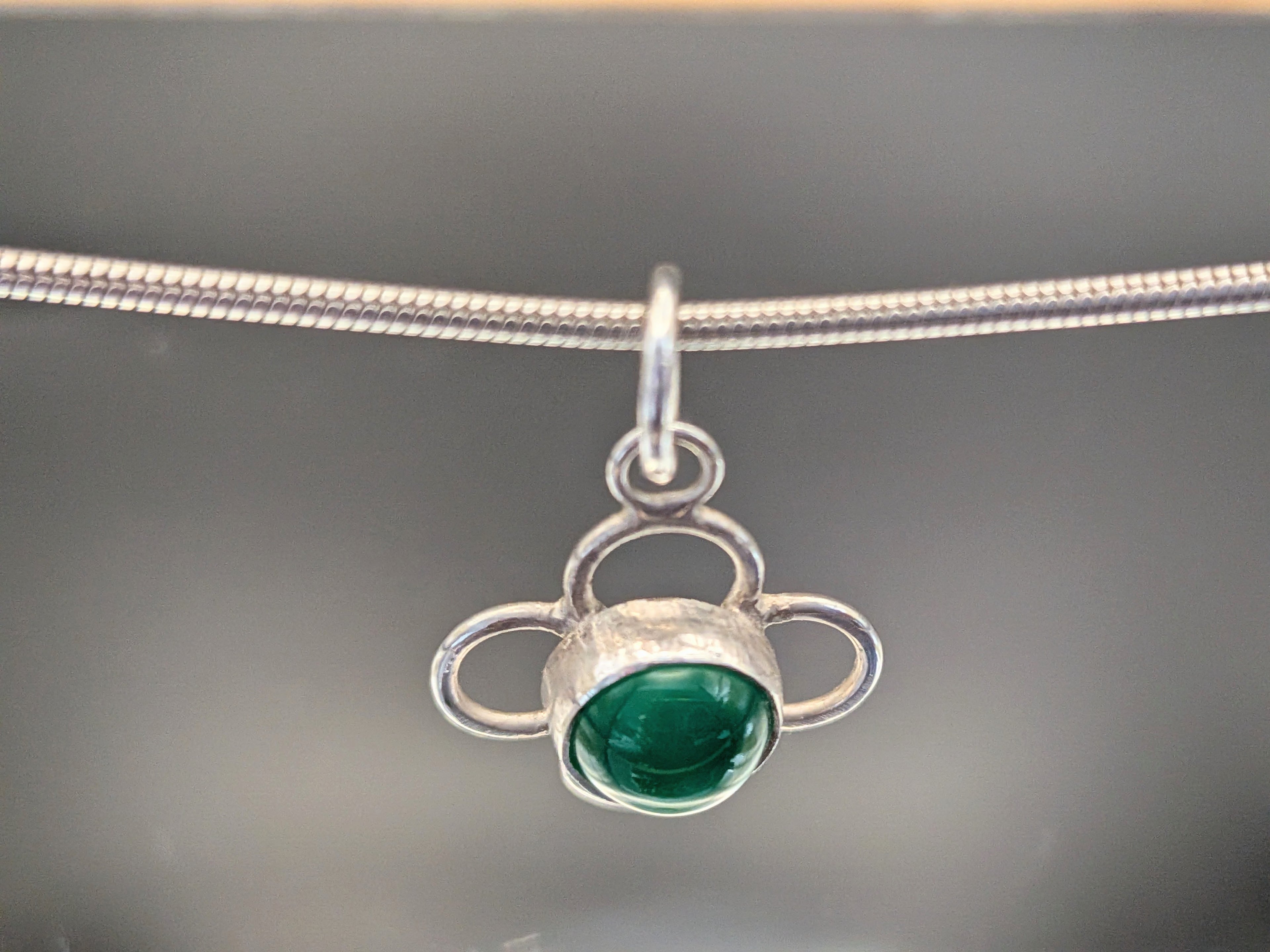 Quatrefoil pendant