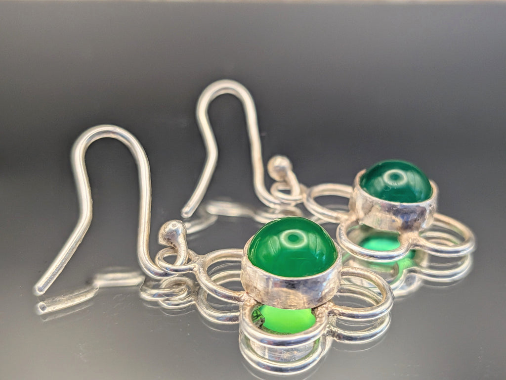 Quatrefoil earrings