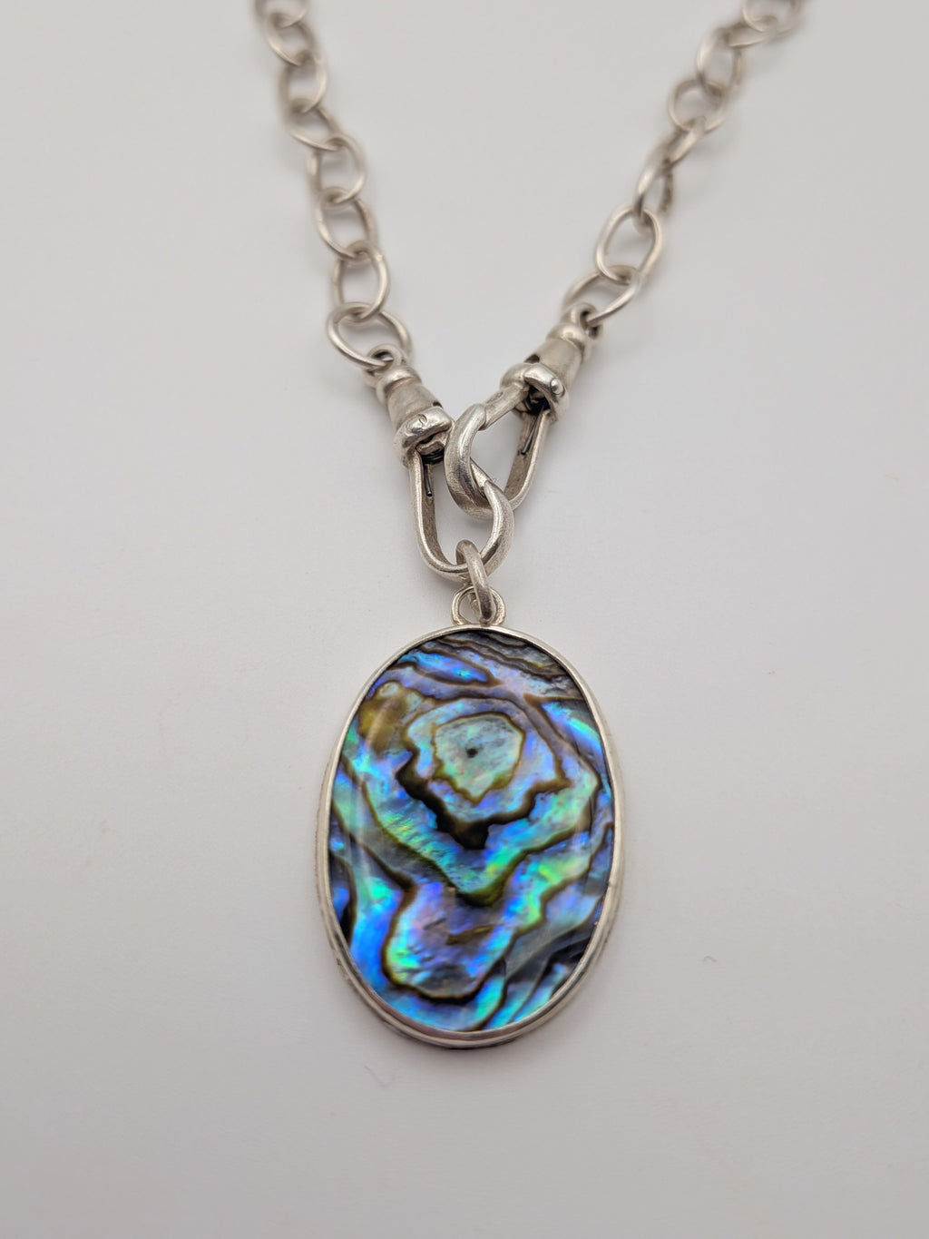 Abalone Shell Pendant Necklace