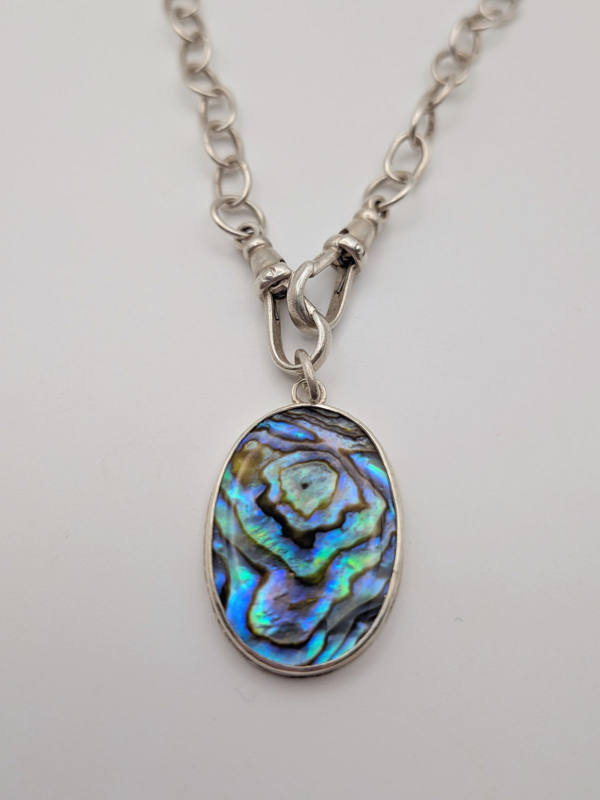 Abalone Shell Pendant Necklace