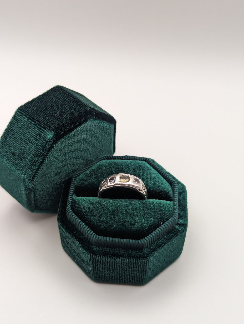 Sterling silver CZ ring